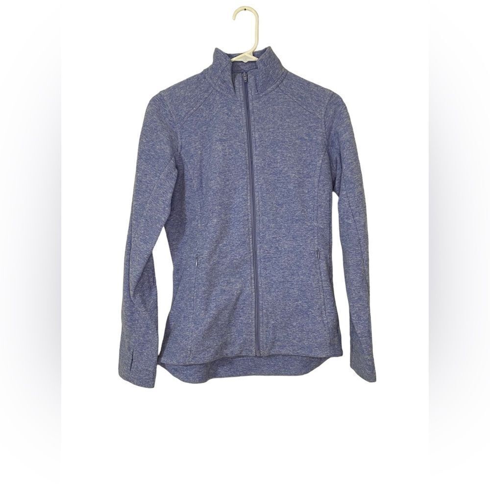 Duluth Trading Co Women's Frost Lake Fleece Full Zip Jacket Blue